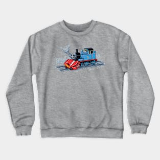 Hit By Train Crewneck Sweatshirt